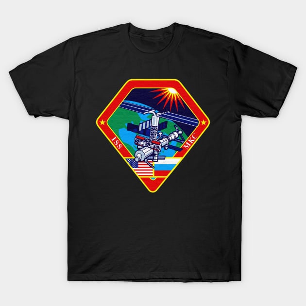 Black Panther Art - NASA Space Badge 75 T-Shirt by The Black Panther